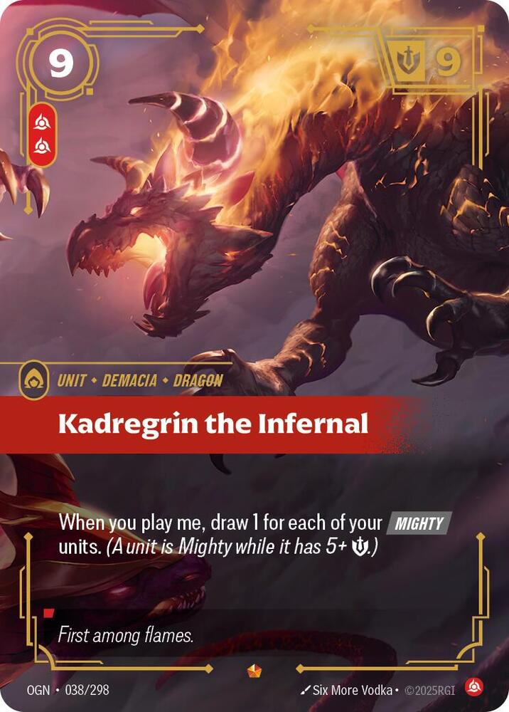 Kadregrin the Infernal 038/298 RFTB1