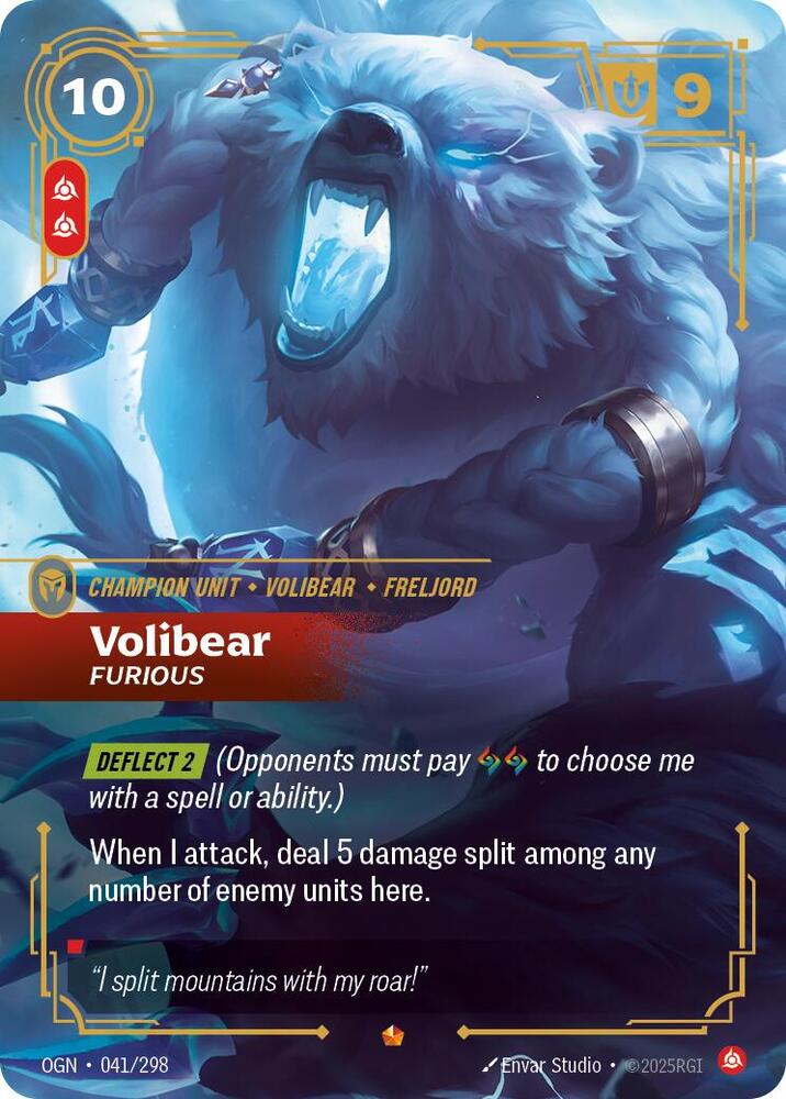 Volibear - Furious 041/298 RFTB1