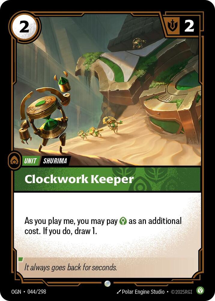 Clockwork Keeper 044/298 RFTB1
