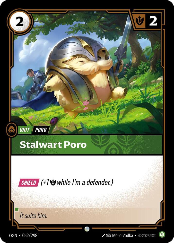 Stalwart Poro 052/298 RFTB1