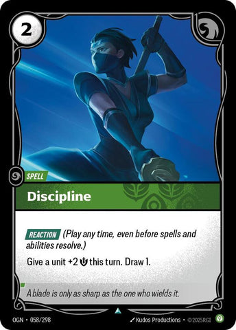 Discipline 058/298 RFTB1
