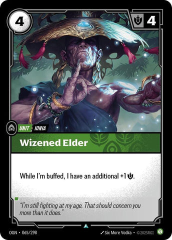 Wizened Elder 065/298 RFTB1