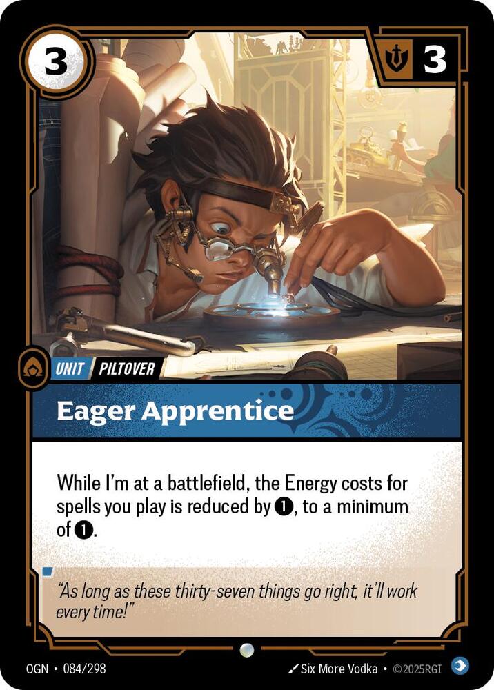 Eager Apprentice 084/298 RFTB1
