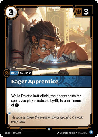 Eager Apprentice 084/298 RFTB1