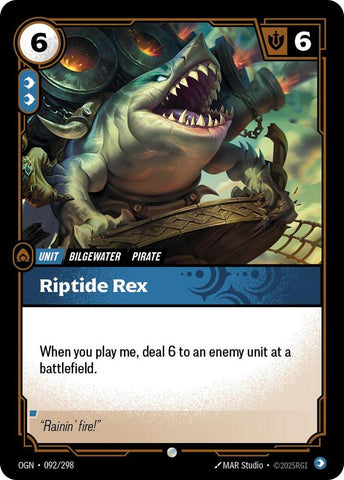 Riptide Rex 092/298 RFTB1