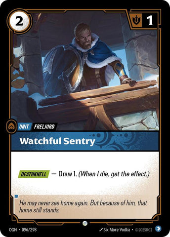 Watchful Sentry 096/298 RFTB1