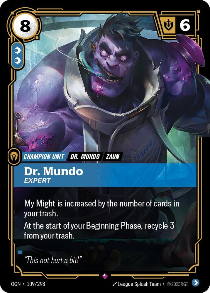 Dr. Mundo - Expert 109/298 RFTB1