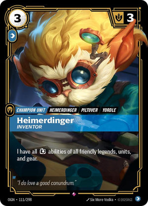 Heimerdinger - Inventor 111/298 RFTB1