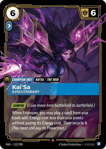 Kai'Sa - Evolutionary 112/298 RFTB1