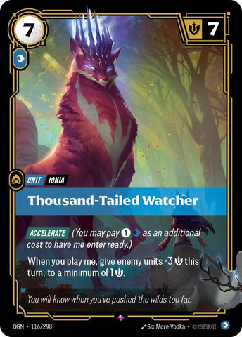 Thousand-Tailed Watcher 116/298 RFTB1