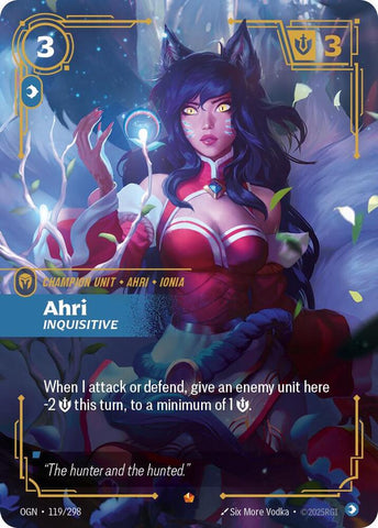 Ahri - Inquisitive 119/298 RFTB1