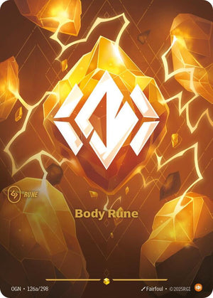 Body Rune (Alternate Art) 126a/298 RFTB1