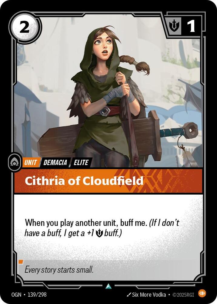 Cithria of Cloudfield 139/298 RFTB1