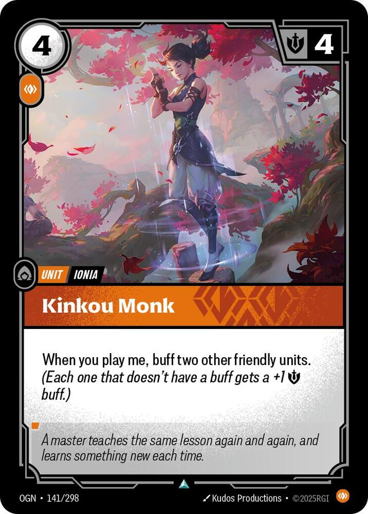 Kinkou Monk 141/298 RFTB1
