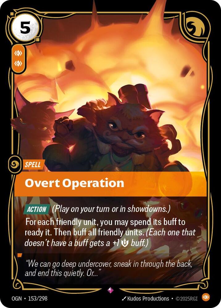 Overt Operation 153/298 RFTB1