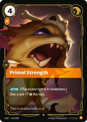 Primal Strength 154/298 RFTB1