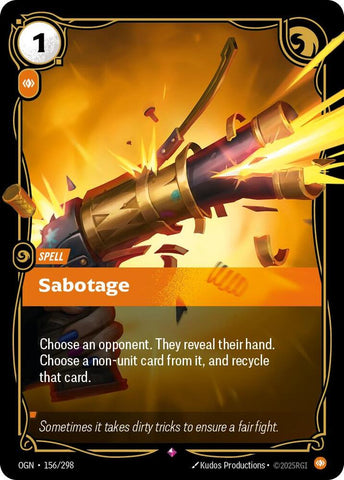 Sabotage 156/298 RFTB1