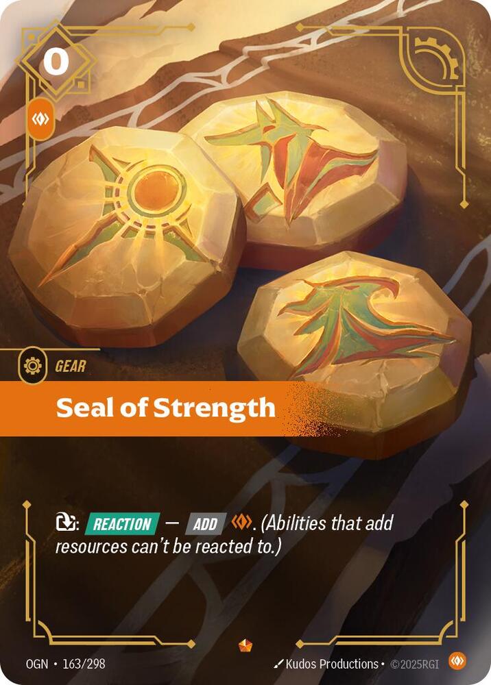 Seal of Strength 163/298 RFTB1