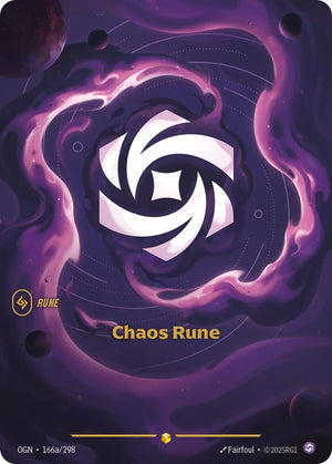 Chaos Rune (Alternate Art) 166a/298 RFTB1