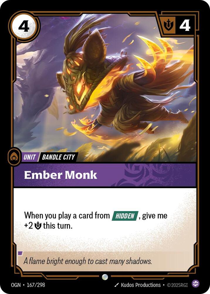 Ember Monk 167/298 RFTB1