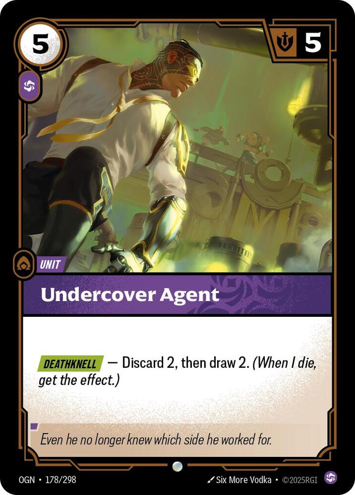 Undercover Agent 178/298 RFTB1