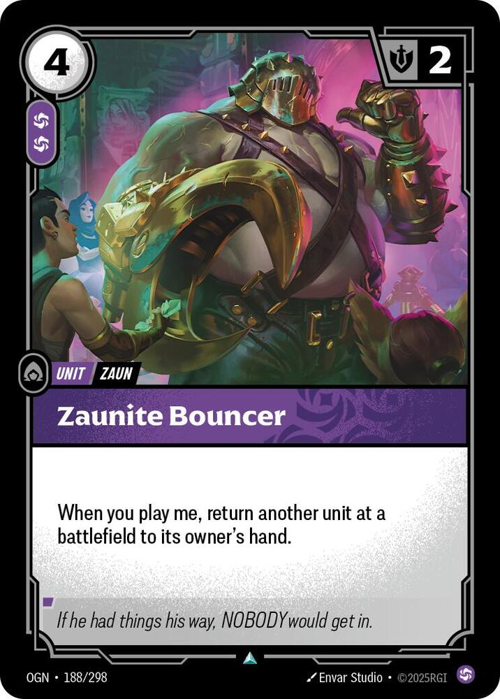 Zaunite Bouncer 188/298 RFTB1