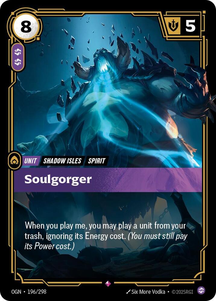 Soulgorger 196/298 RFTB1