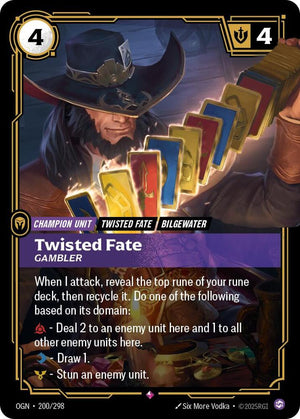 Twisted Fate - Gambler 200/298 RFTB1