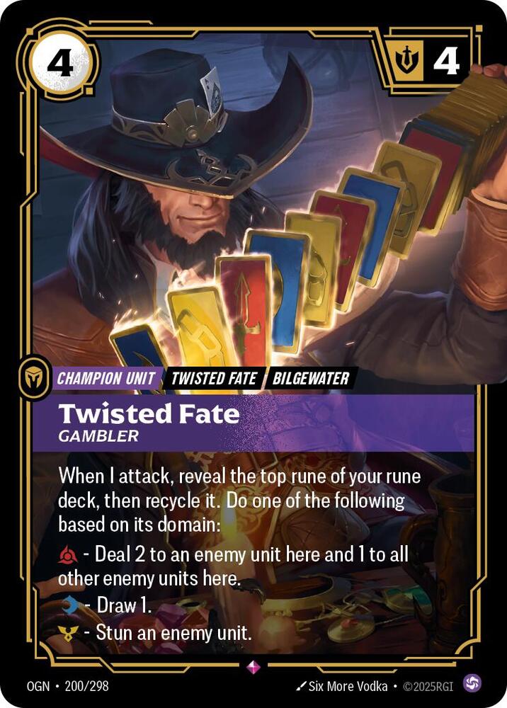Twisted Fate - Gambler 200/298 RFTB1
