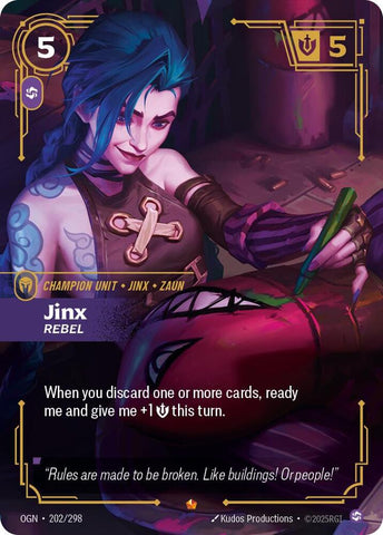 Jinx - Rebel 202/298 RFTB1