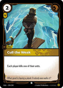 Cull the Weak 209/298 RFTB1