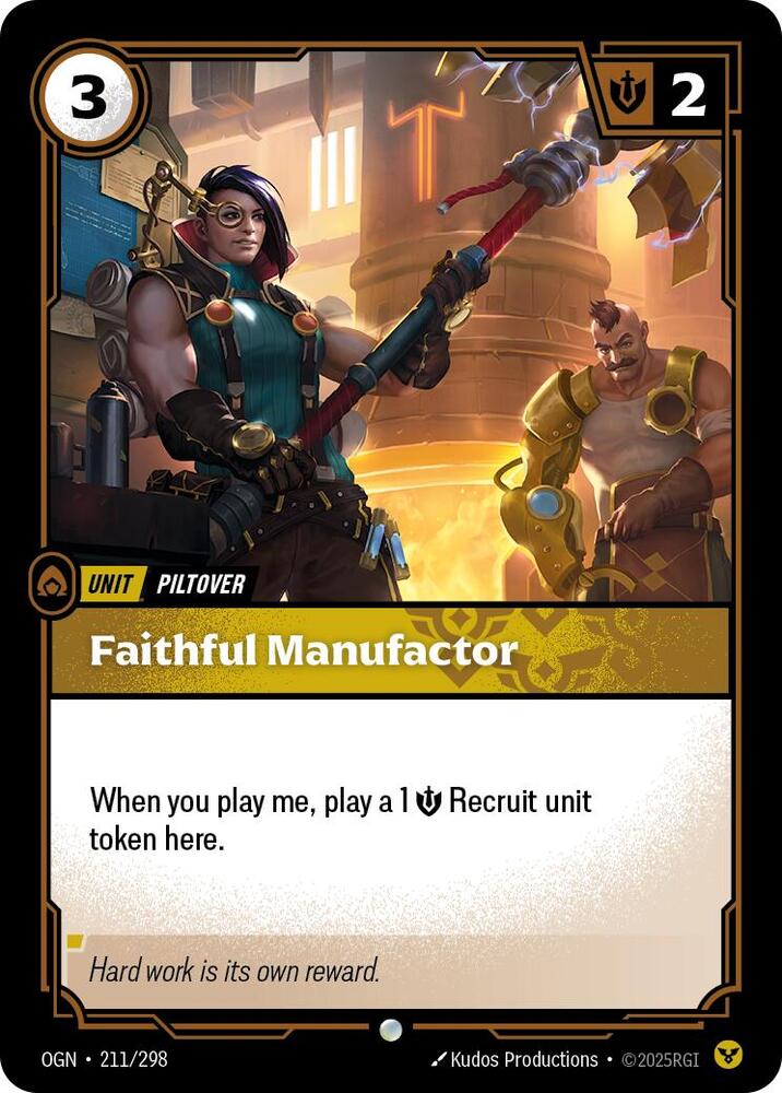 Faithful Manufactor 211/298 RFTB1
