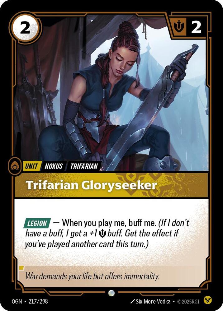 Trifarian Gloryseeker 217/298 RFTB1