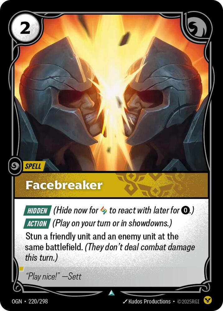 Facebreaker 220/298 RFTB1