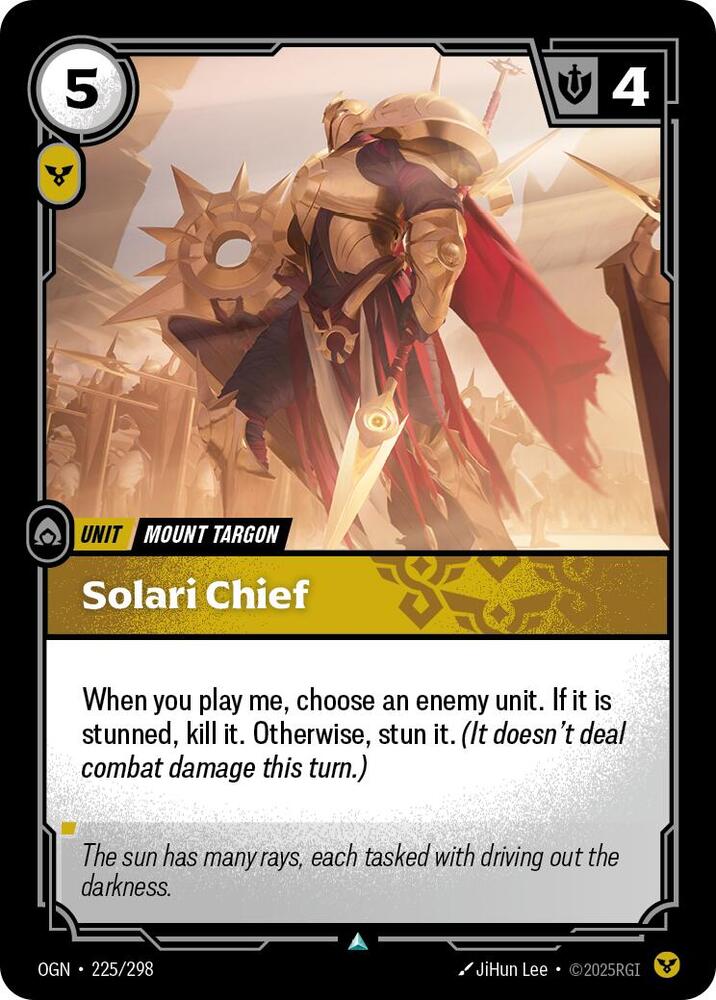 Solari Chief 225/298 RFTB1