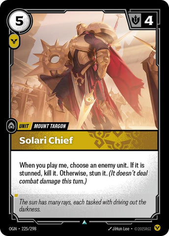 Solari Chief 225/298 RFTB1