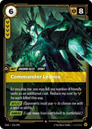 Commander Ledros 231/298 RFTB1