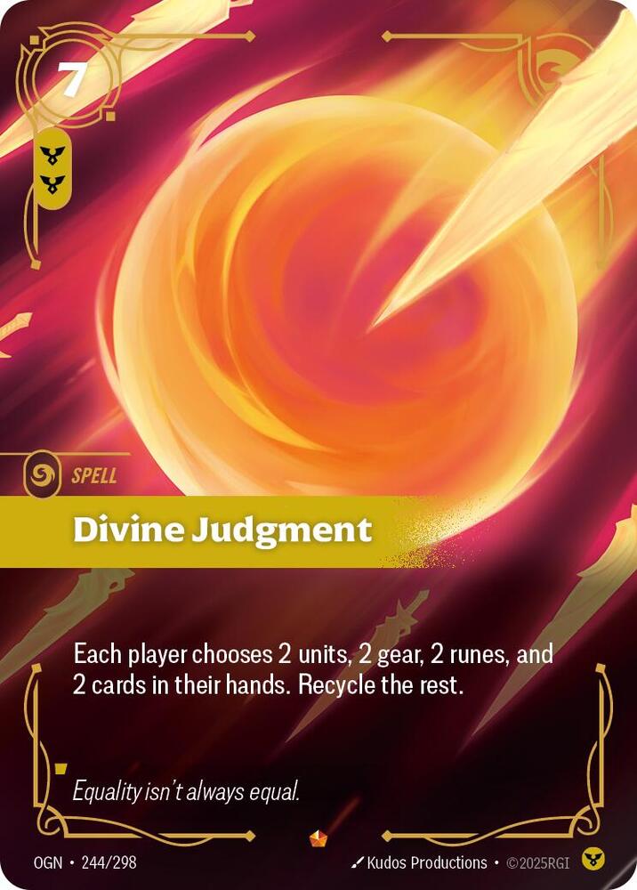 Divine Judgment 244/298 RFTB1