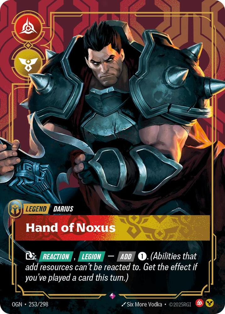 Darius - Hand of Noxus 253/298 RFTB1