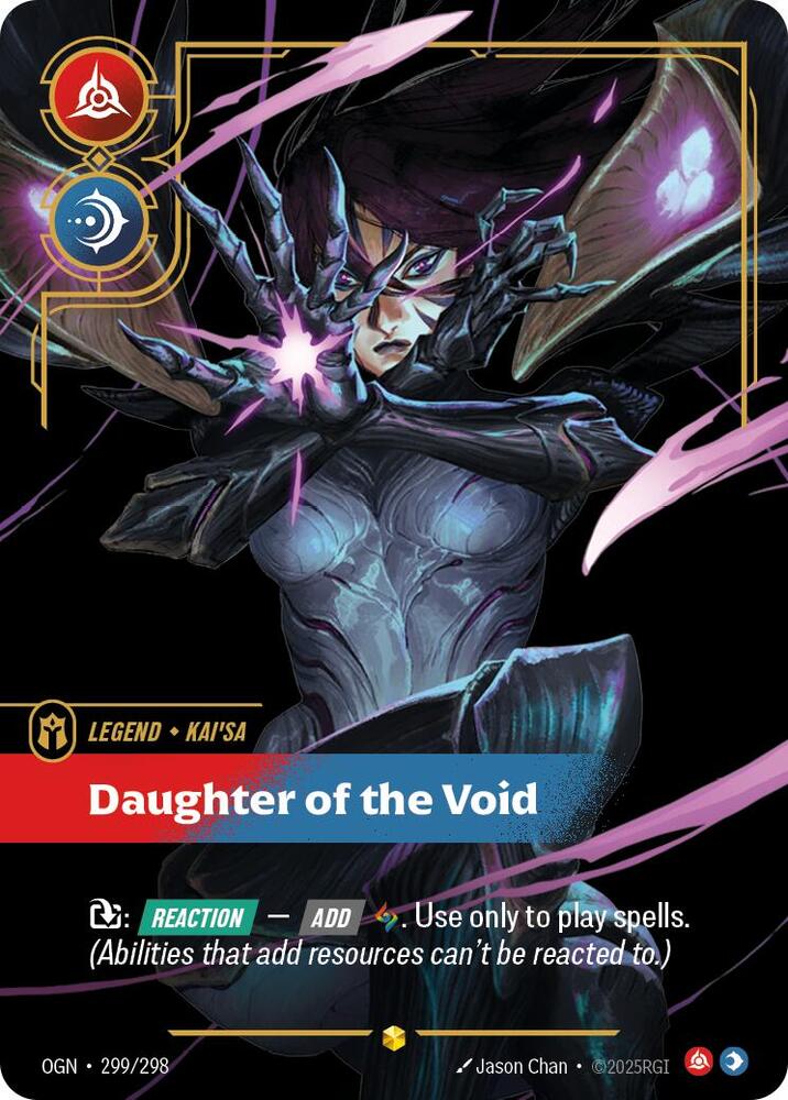 Kai'Sa - Daughter of the Void (Showcase) 299/298 RFTB1