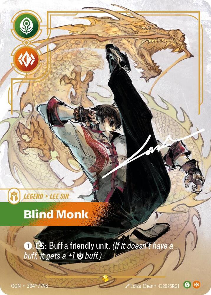 Lee Sin - Blind Monk (Alternate Art) 304*/298 RFTB1