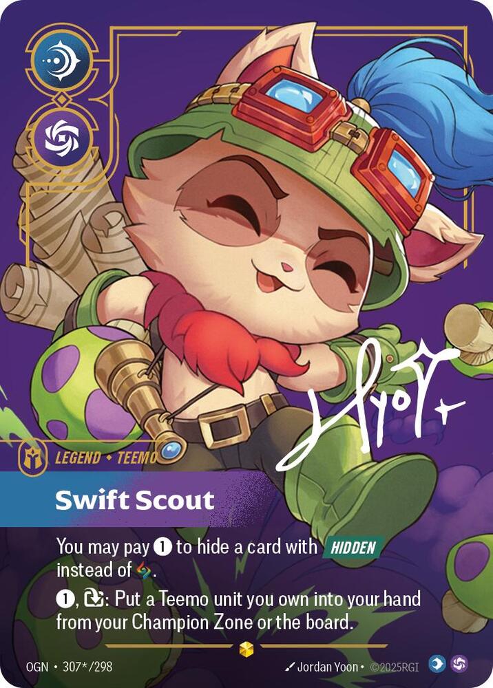 Teemo - Swift Scout (Alternate Art) 307*/298 RFTB1