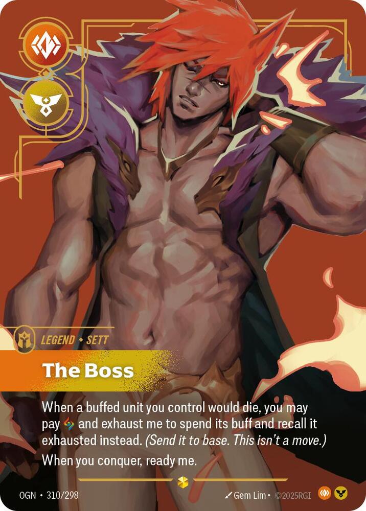 Sett - The Boss (Showcase) 310/298 RFTB1