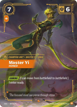 Master Yi - Honed 009/024 RFTB1