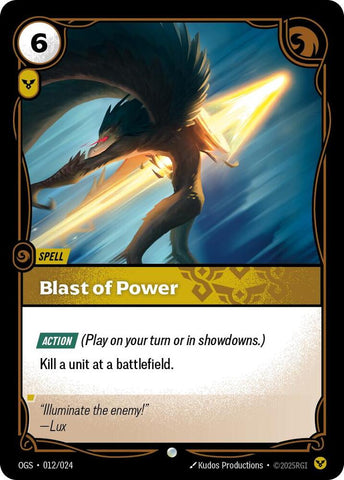 Blast of Power 012/024 RFTB1