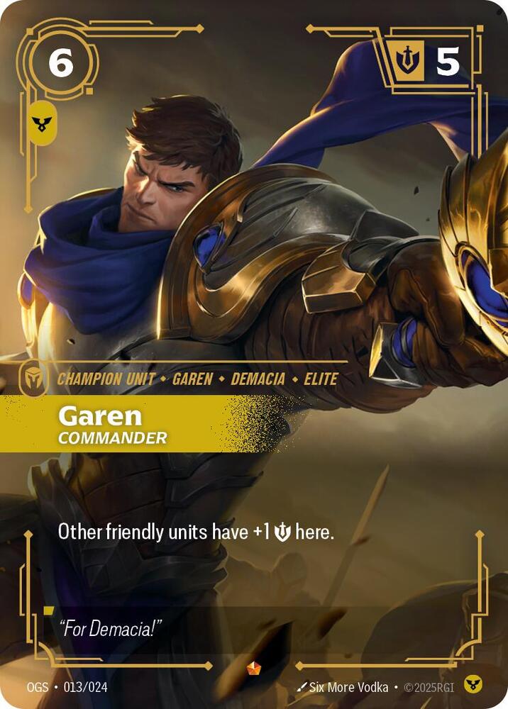 Garen - Commander 013/024 RFTB1