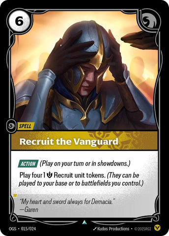 Recruit the Vanguard 015/024 RFTB1