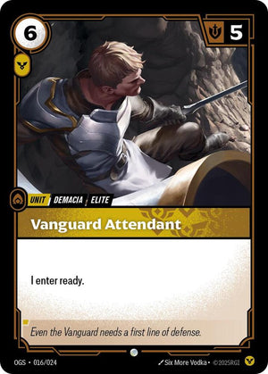 Vanguard Attendant 016/024 RFTB1