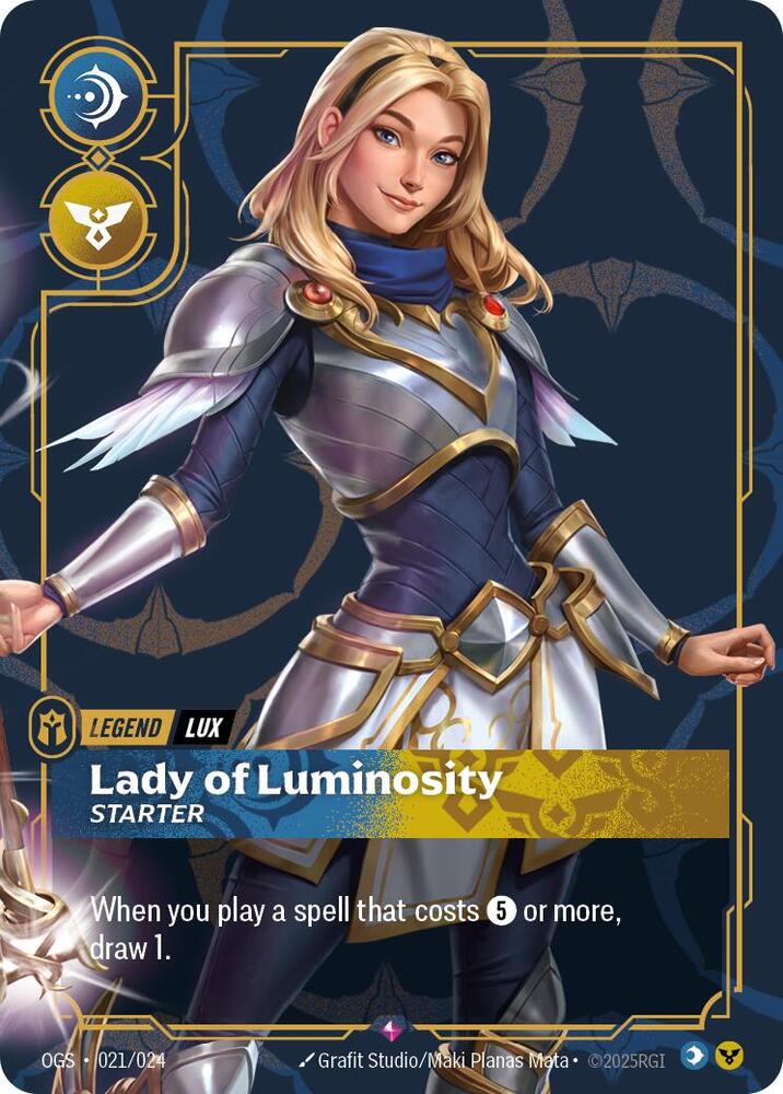 Lux - Lady of Luminosity (Starter) 021/024 RFTB1