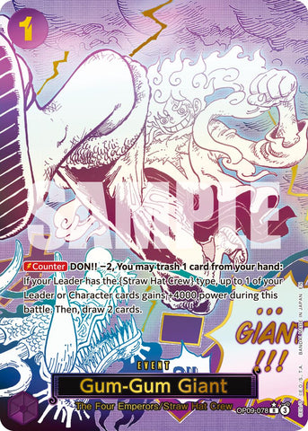 Gum-Gum Giant (Alternate Art) [Premium Booster -The Best- Vol. 2]